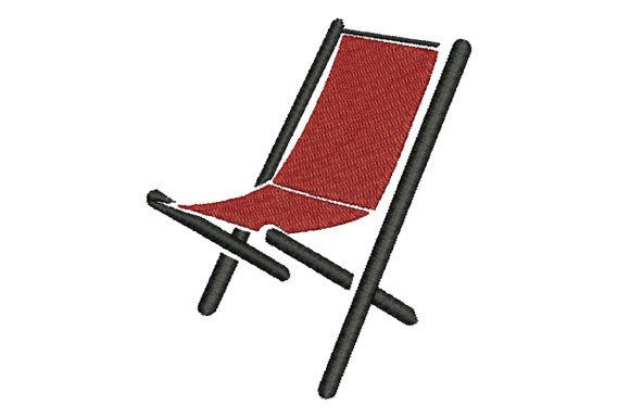 Beach Chair Embroidery