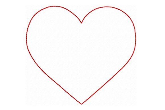 Heart Outline Design