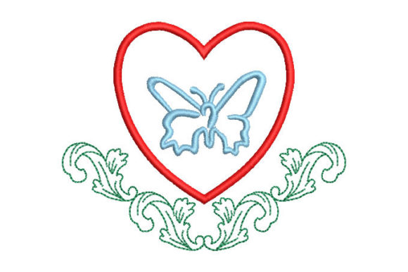 Heart with Butterfly