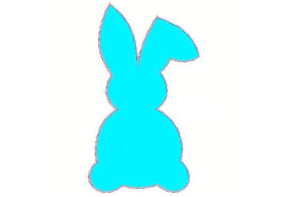Rabbit Embroidery Design
