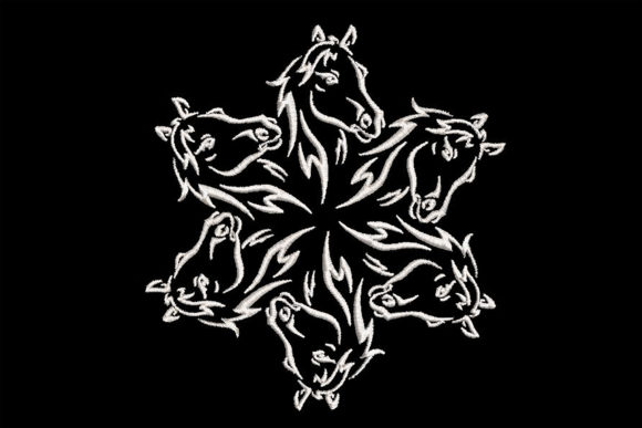 Six Horses Mandala